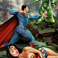 Claudio Aboy-Superman With Wonderwoman