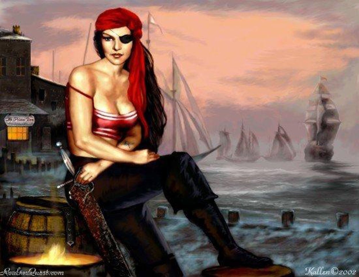 Kay Allen-Pirates Cove By