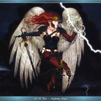 R K Post - Lightning Angel