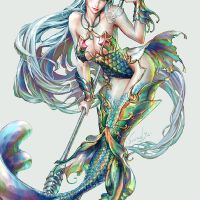 Sinad Jaruartjanapat-Perfectworld Online 2 - Mermaid By Sinad Jaruartjanapa