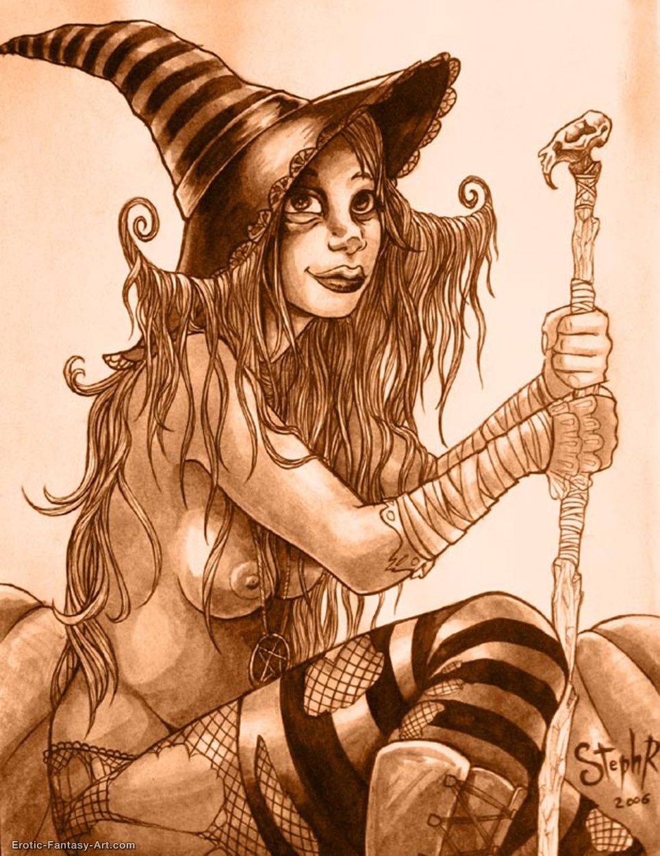Steph R-Happy Witch By St