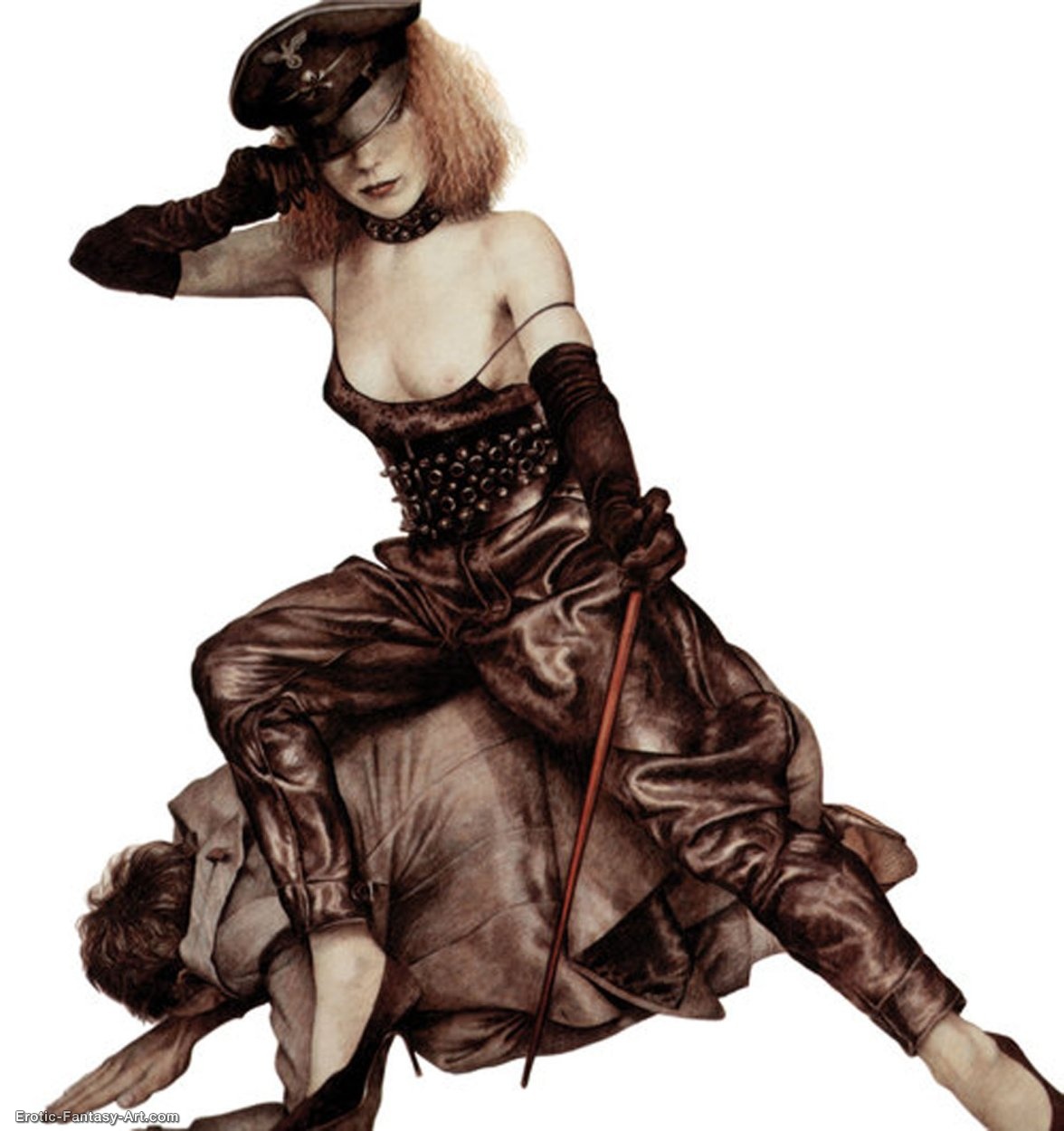 Yvonne Gilbert-Leather Cu