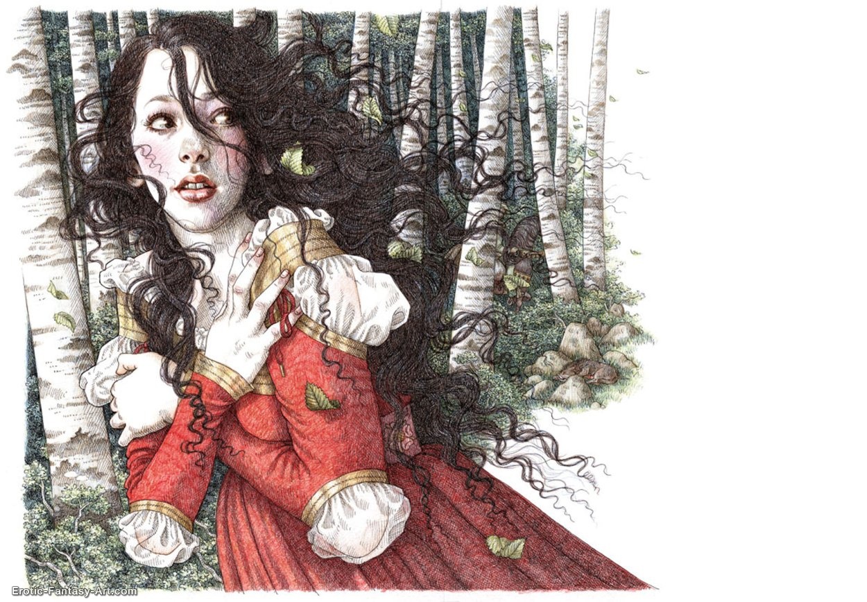 Yvonne Gilbert-Snow White