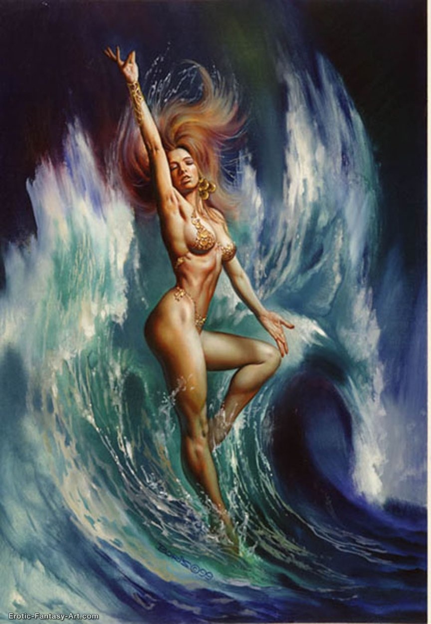 Goddess Of The Waves