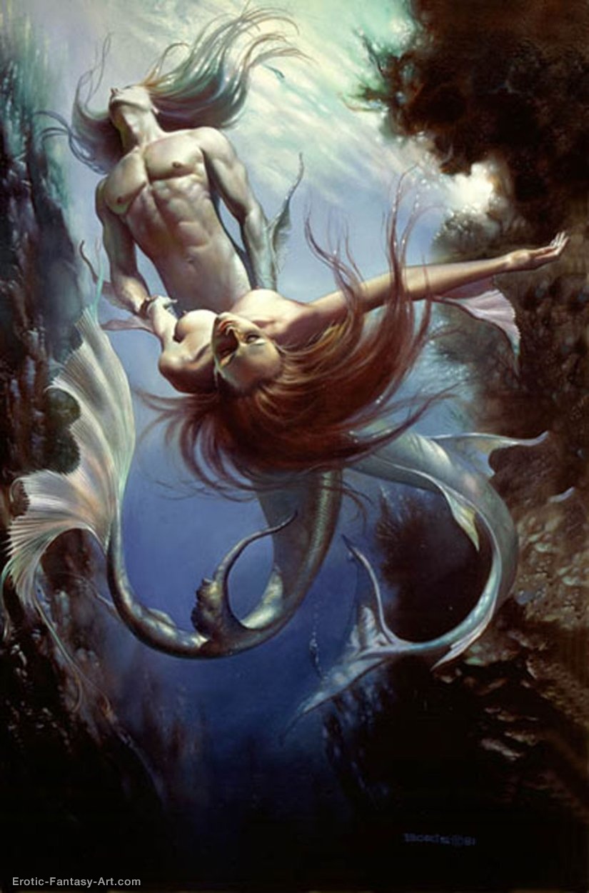Mermaid And Triton