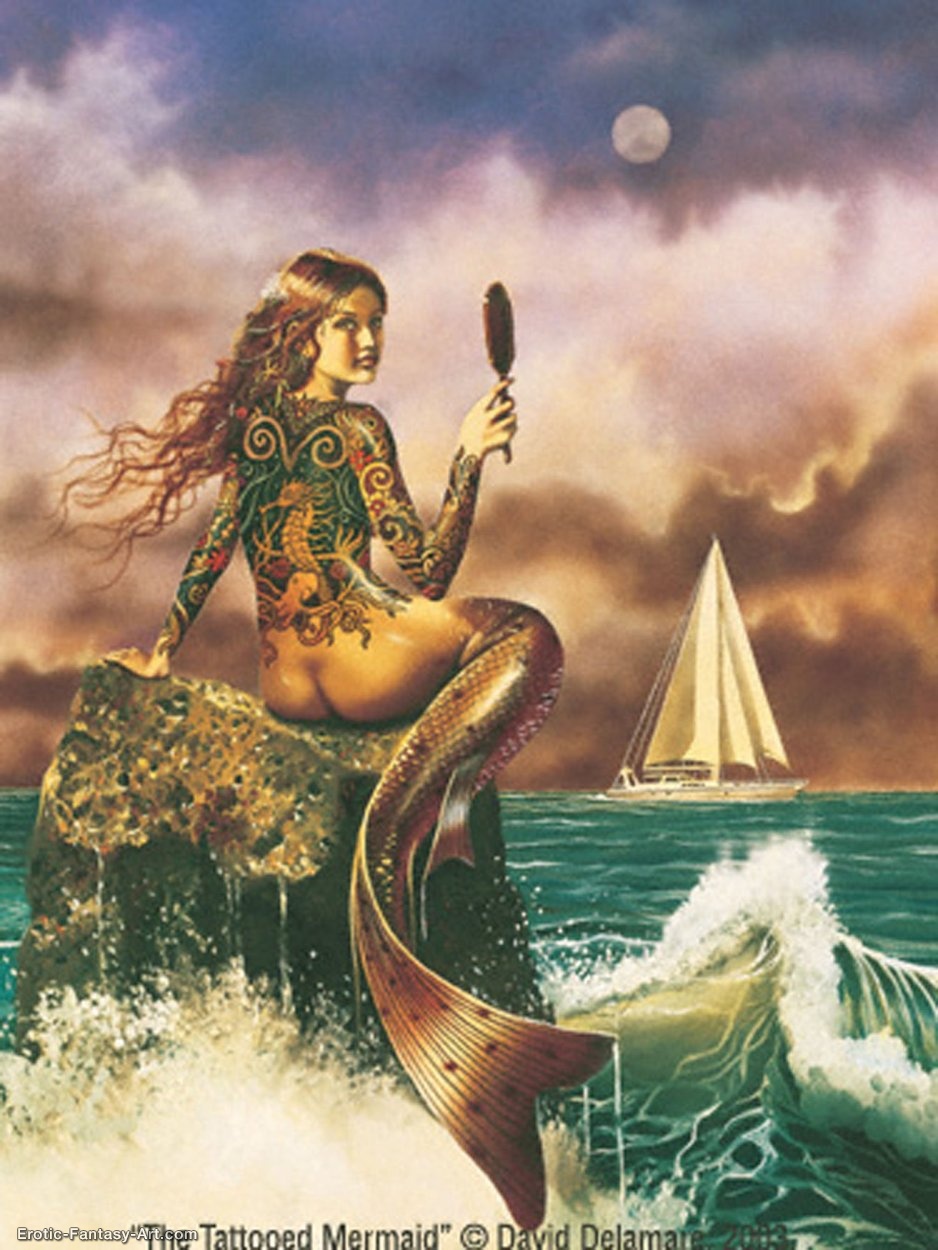 Tattooed Mermaid
