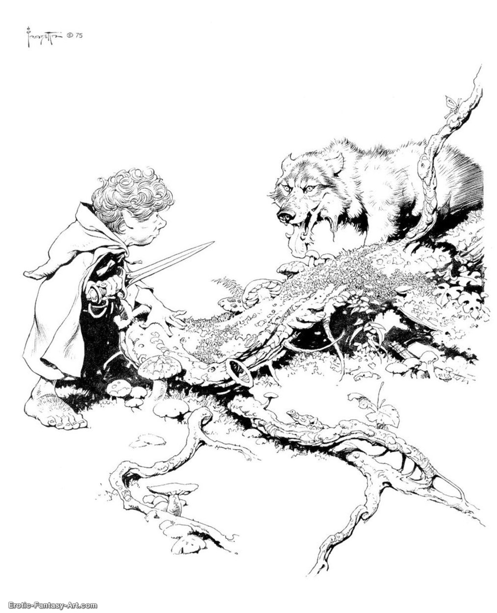 Bw Middle Earth
