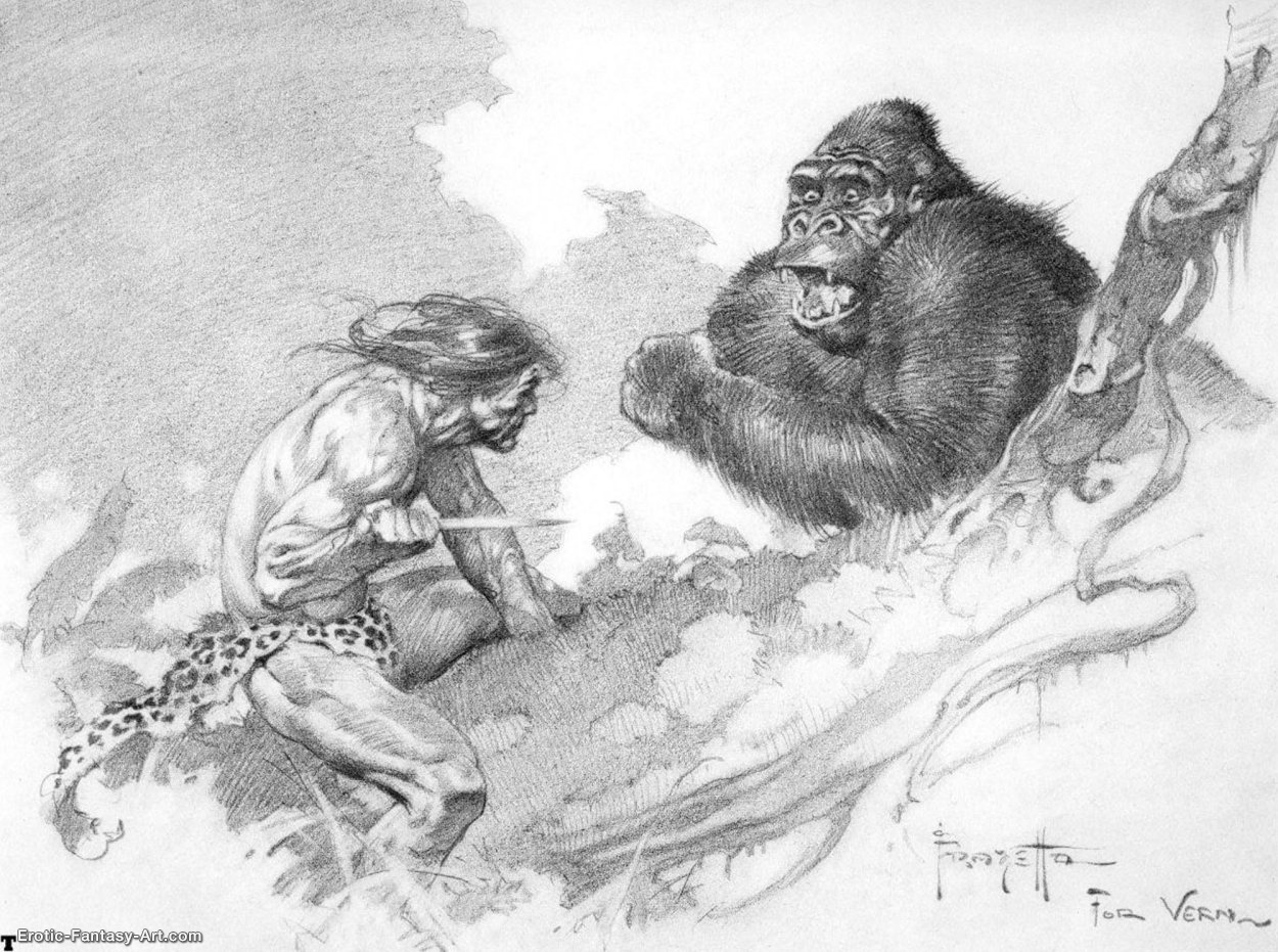 Bw Tarzan And Bolgani