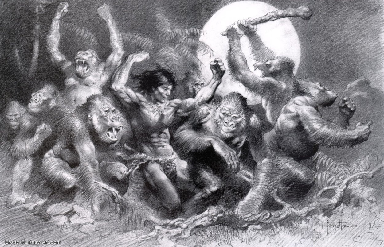 Bw Tarzan At The Dumdum