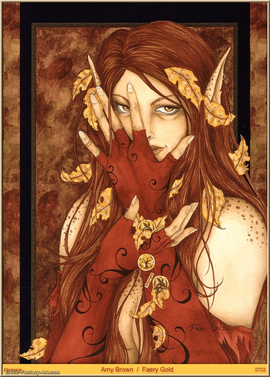Amy Brown-Faery Gold