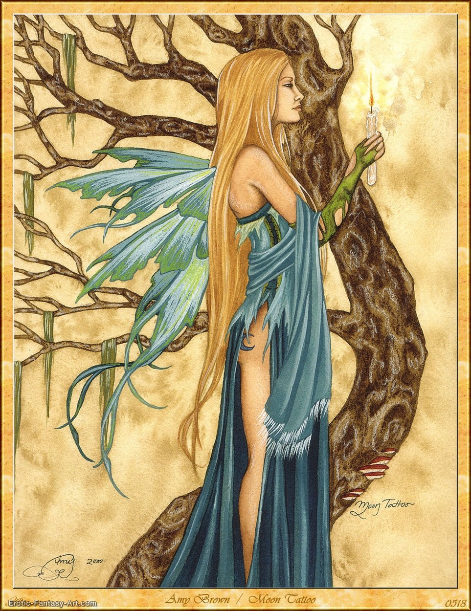 Amy Brown-Moon Tattoo