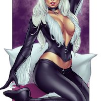 Elias Chatzoudis-Black Cat Felicia Hardy By Elias Chatzoudis-D852dok