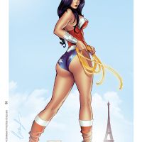 Elias Chatzoudis-Wonder Woman In Paris By Elias Chatzoudis-D86tjko