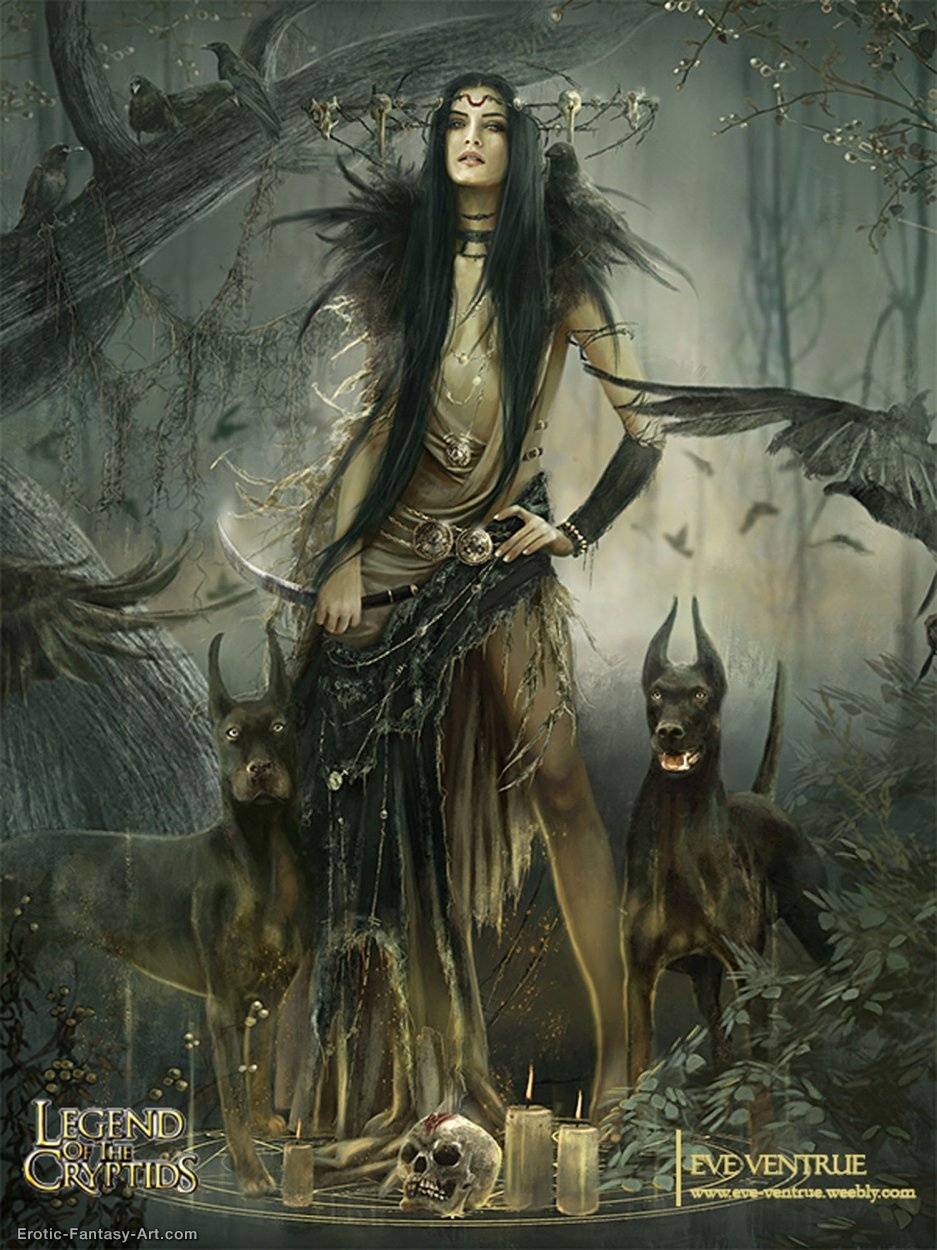 Eve Ventrue-Dark Witch By