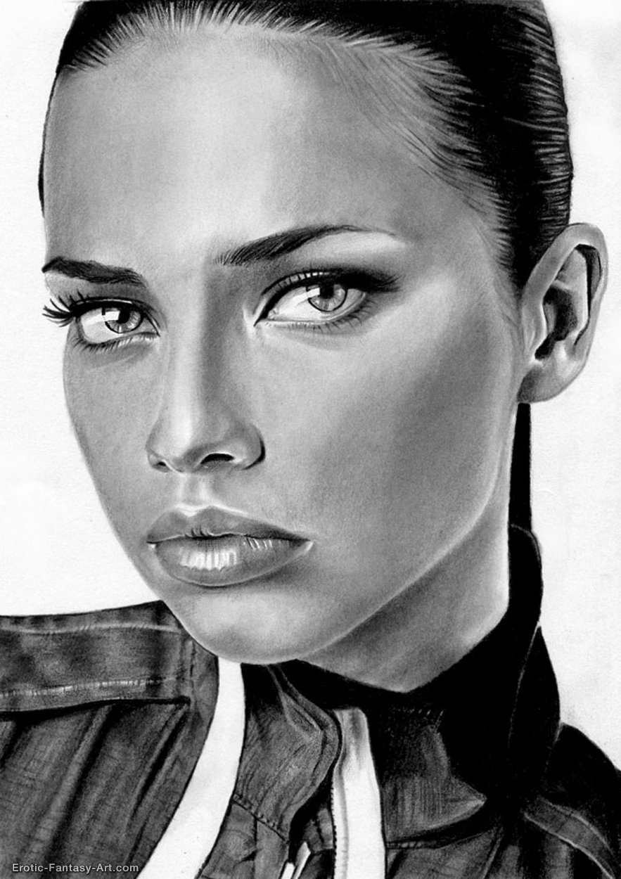 Adriana_Lima_bw