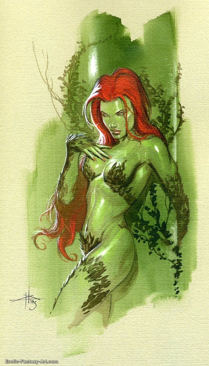 Gabriele_Del_Otto-Poison_Ivy_By_Gabriele_Del'Otto