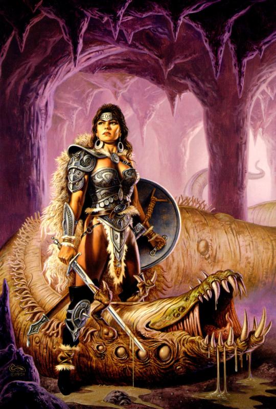 055 By Clyde Caldwell