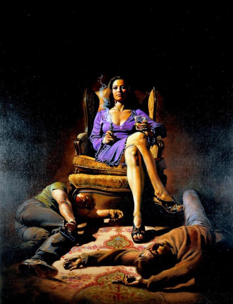 1976 HatchetL By Boris Vallejo