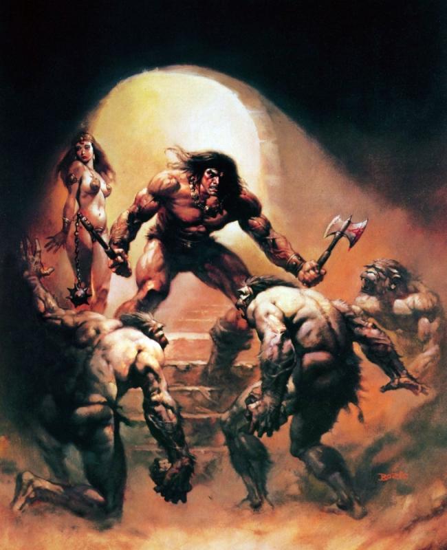 1978 Conan By Boris Vallejo
