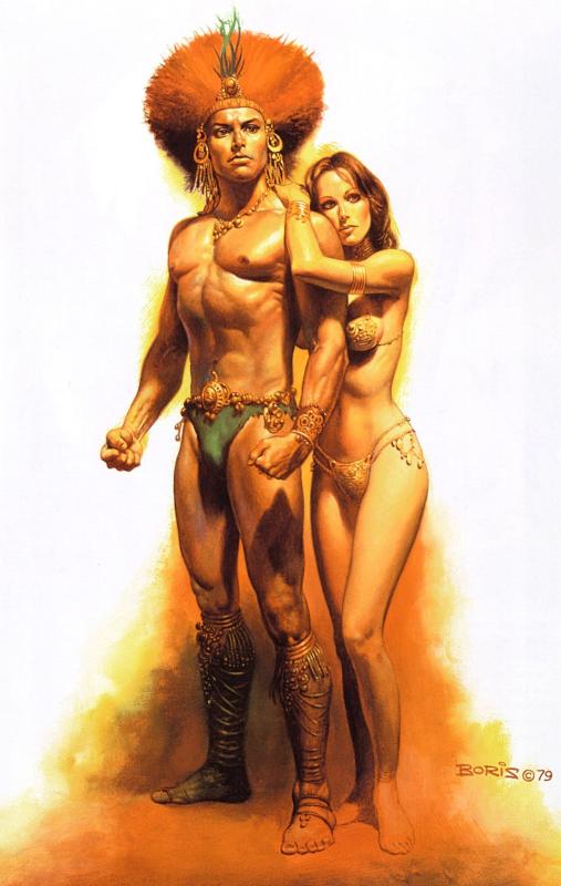 1979 Mayan Love 3 By Boris Vallejo