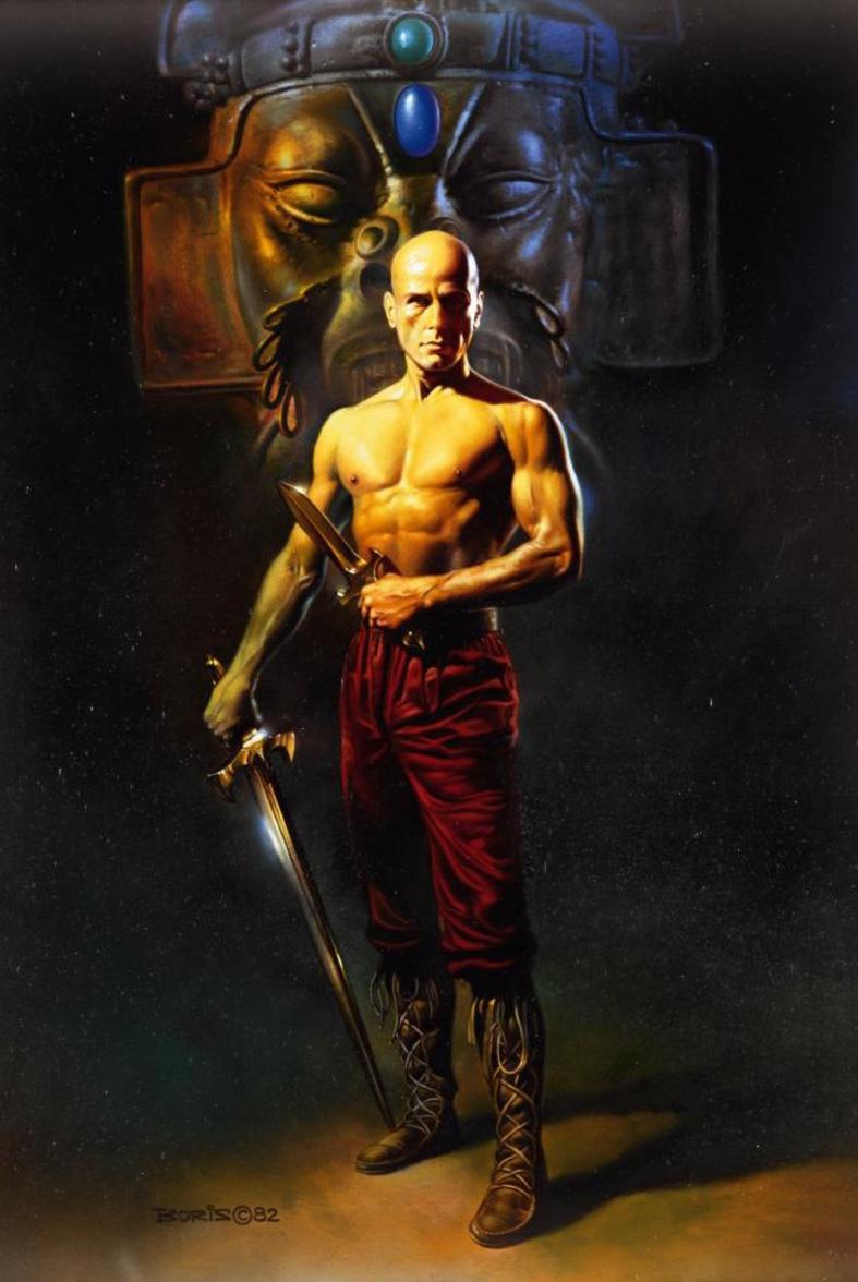 1982 Sword Master By Boris Vallejo