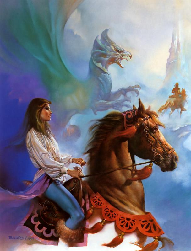 1984 Gryphons Eerie By Boris Vallejo