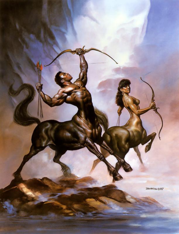 1987 Sagittarius The Archer By Boris Vallejo