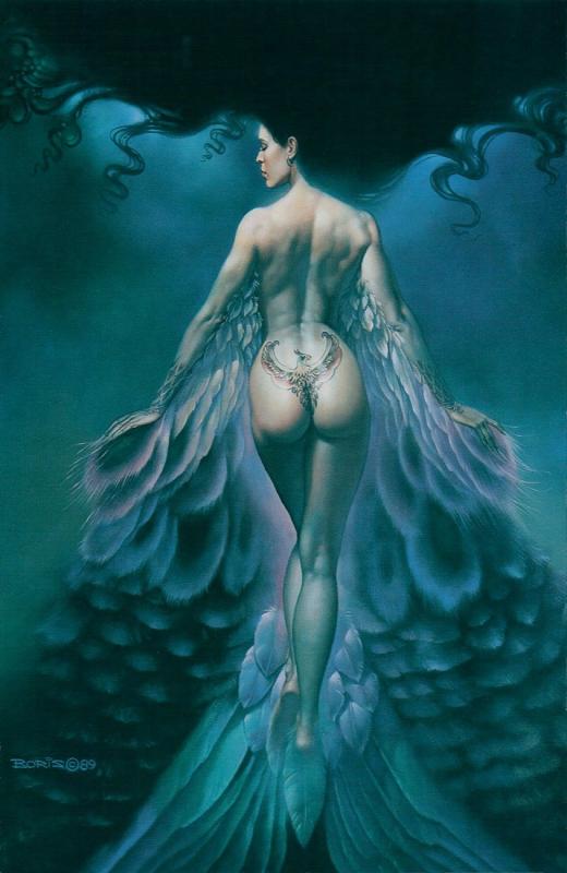 1989 Angel By Boris Vallejo