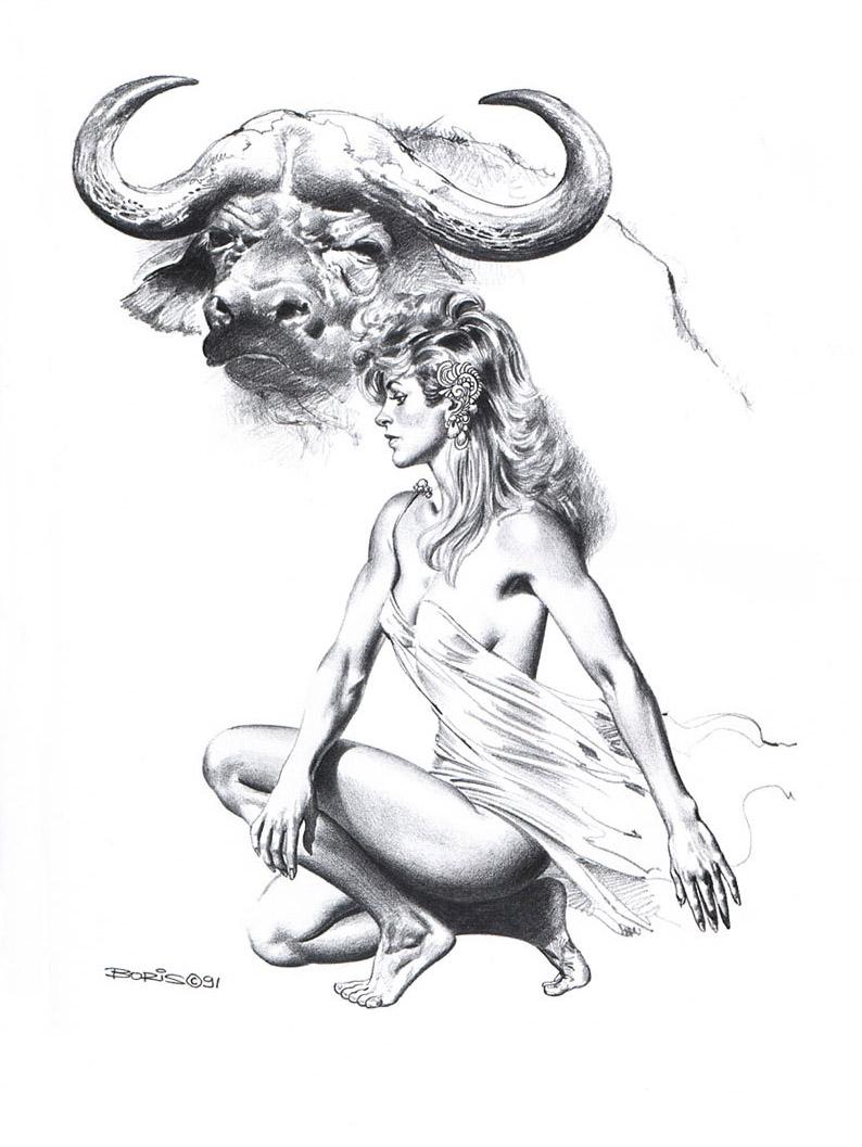 1991 Ariadne 3 By Boris Vallejo