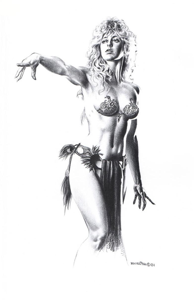 1991 Circe 3 By Boris Vallejo