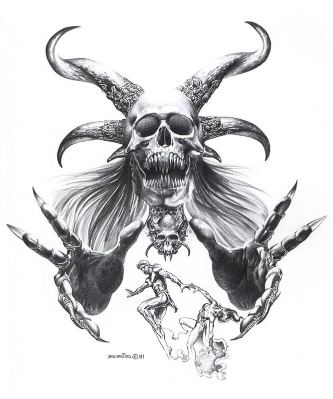 1991 Eurydice 3 By Boris Vallejo