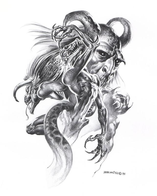 1991 Pandora2 By Boris Vallejo