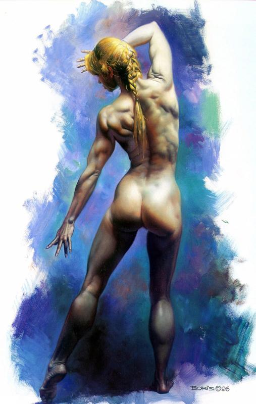 1996 Hindsight By Boris Vallejo