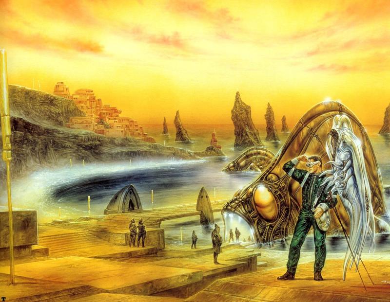A Crown Disowned Hidden In Sight By Luis Royo