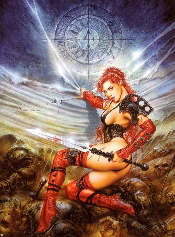 A Crown Disowned Light And Darkness By Luis Royo
