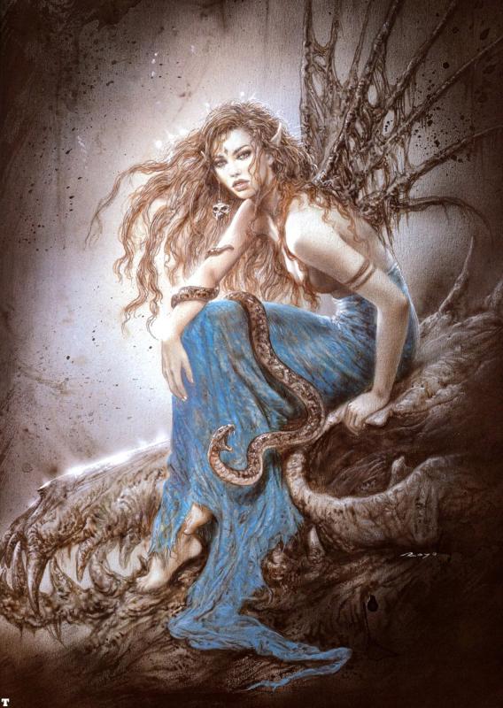 A Crown Disowned Theres No More Wind By Luis Royo