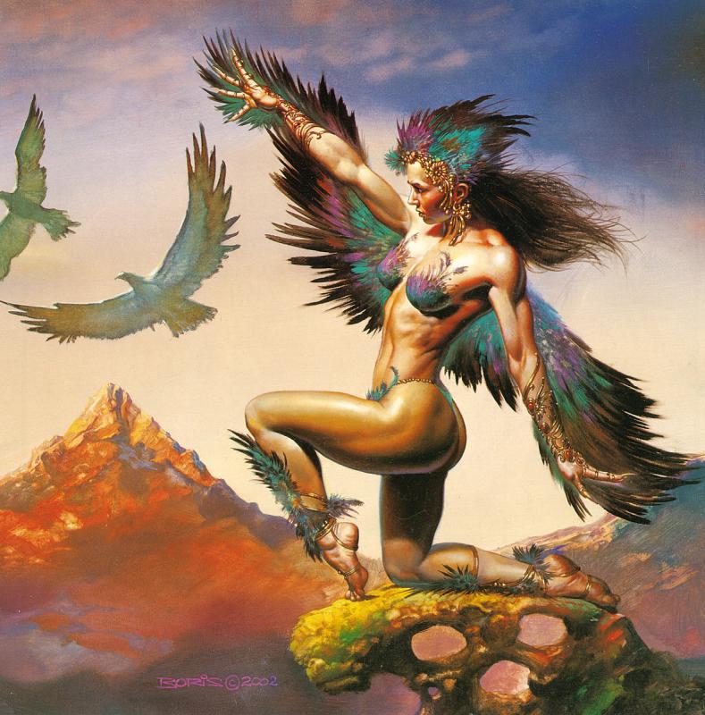 A New Dawn By Boris Vallejo