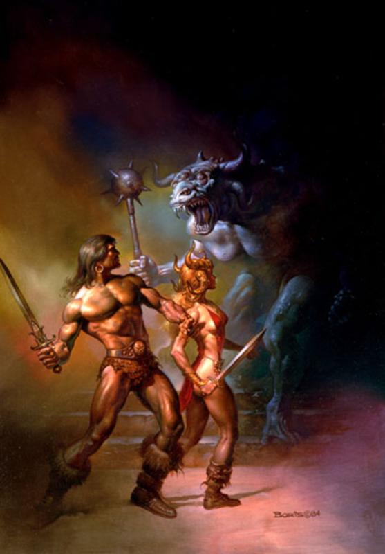 Against The Odds By Boris Vallejo