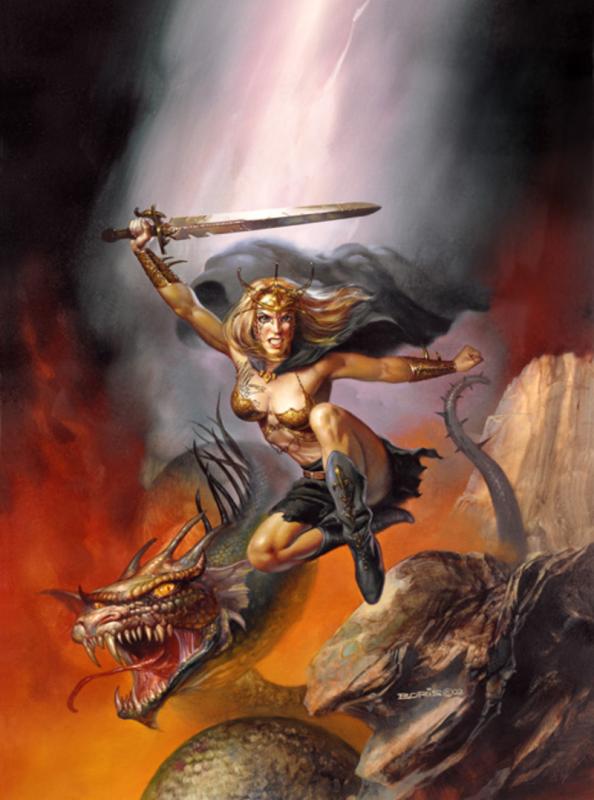 Ahead And Beyond By Boris Vallejo