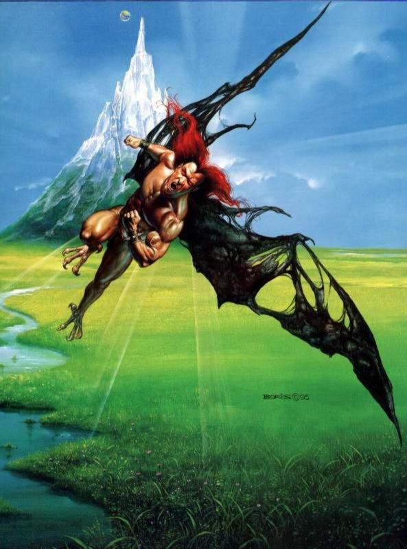 Alabaster City By Boris Vallejo