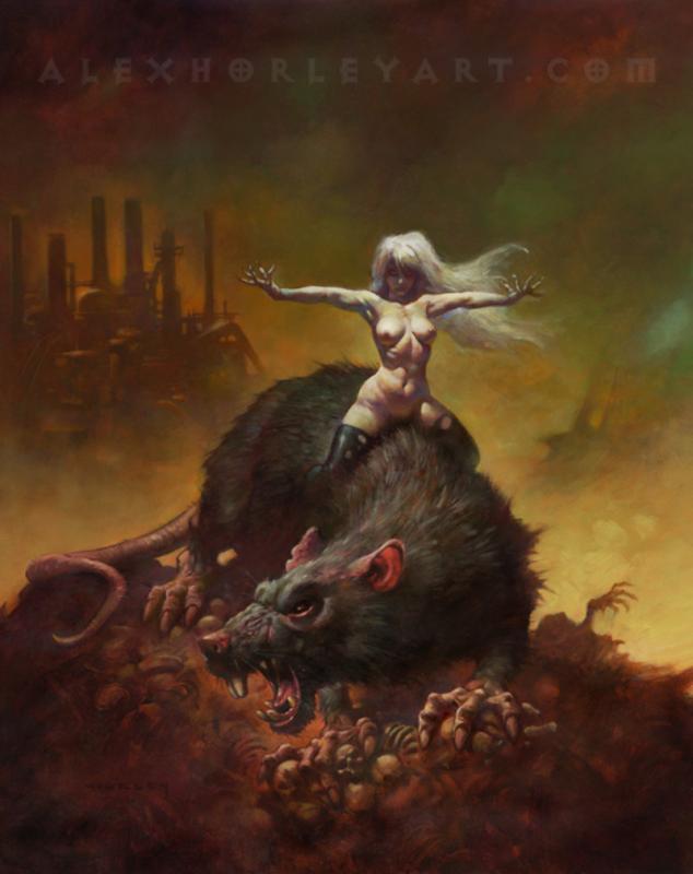Albino Witch By Alex Horley