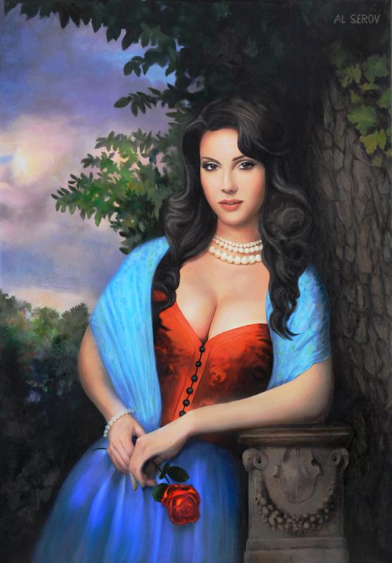 Aleksandra Oils By Al Serov