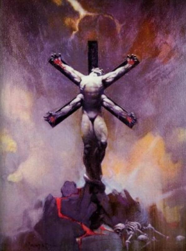 alien crucifixion