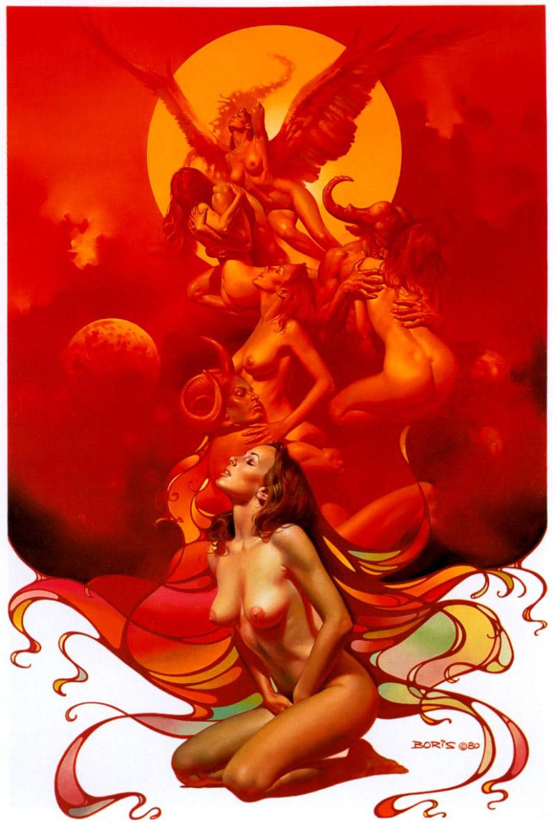 Alone 1 By Boris Vallejo