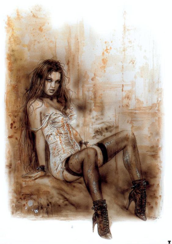 Alone By Luis Royo