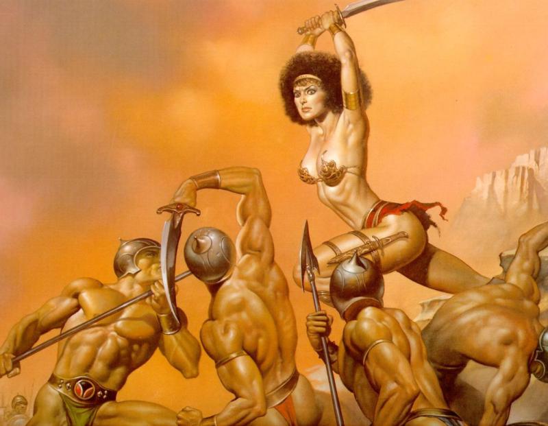 Anath By Boris Vallejo