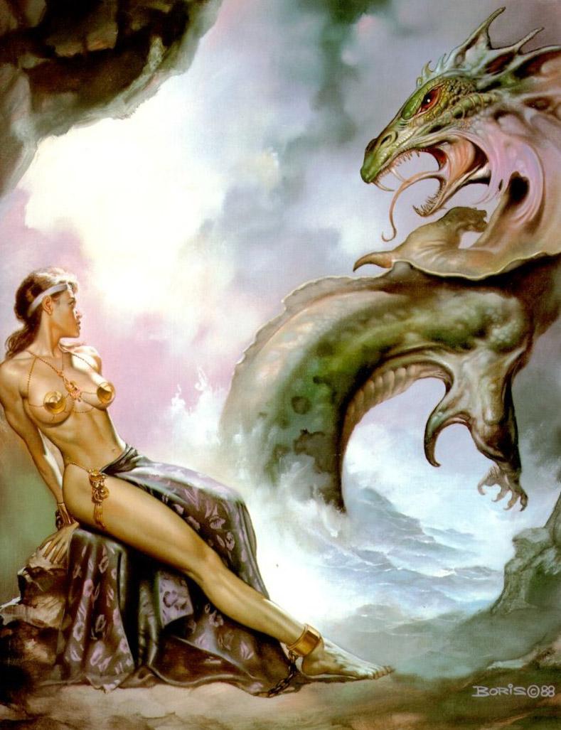 Andromeda By Boris Vallejo