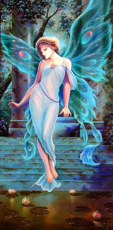 Angel In Blue 2 By Jeffrey K Bedrick