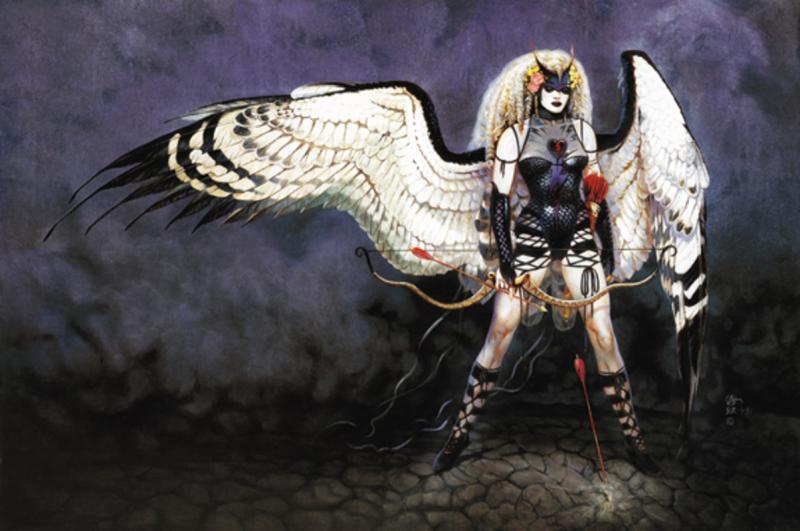 Angel Of Passion By Chris Achilleos