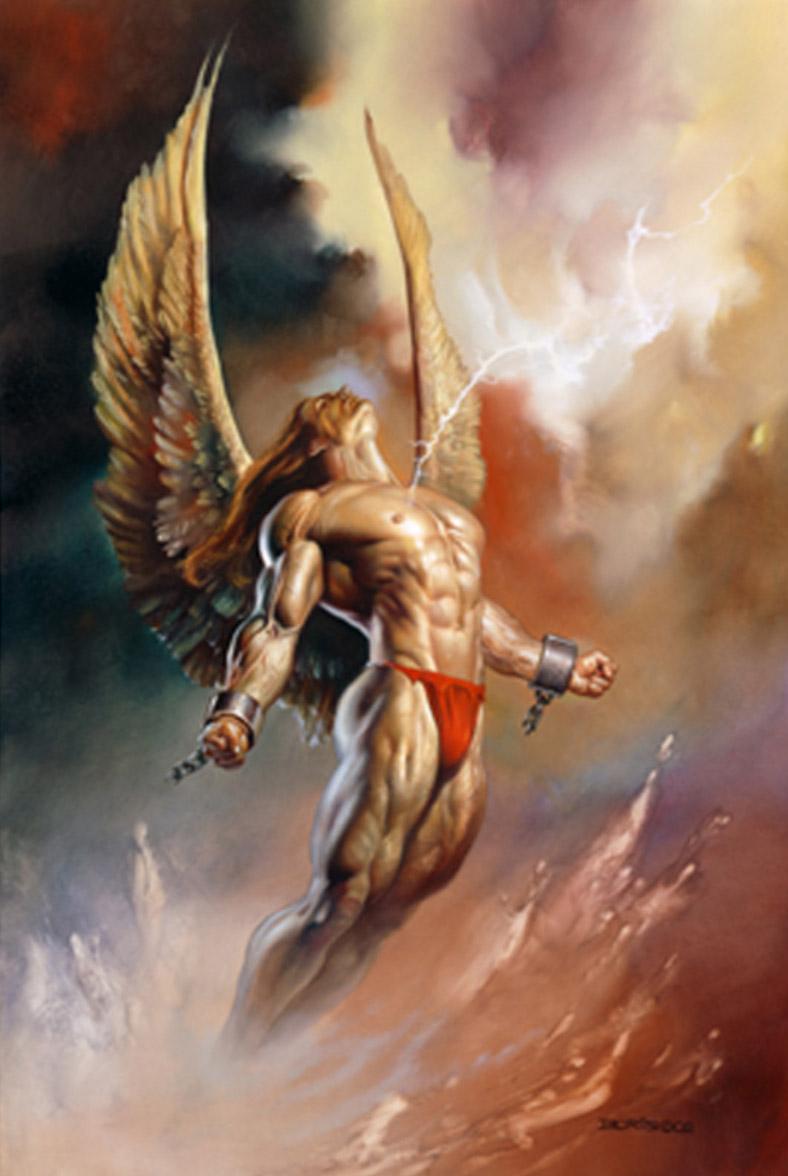 Angels Freedom By Boris Vallejo